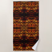 Feuerlicht Strandtuch (Vorderseite)