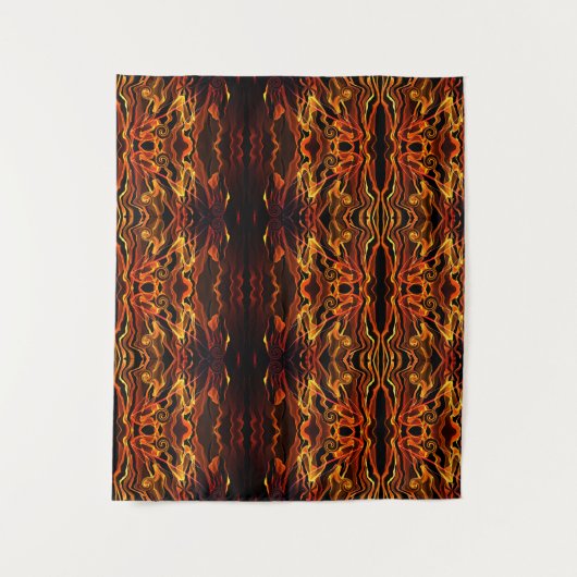 Feuerlicht Wandteppich (Vorderseite)
