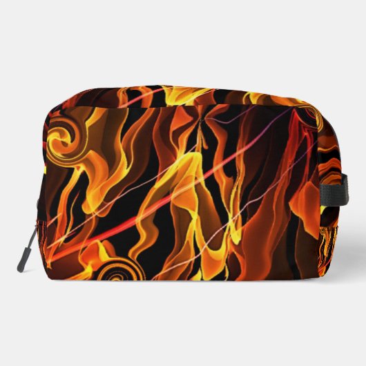 Feuerlicht Waschbeutel (Rückseite)