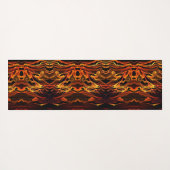 Feuerlicht Yogamatte (Rückseite (Horizontal))