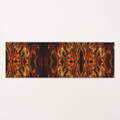 Feuerlicht Yogamatte (Vorderseite (Horizontal))
