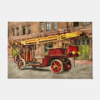 Feuerlkw - Ein Elektroleiter 1907 Fußmatte
