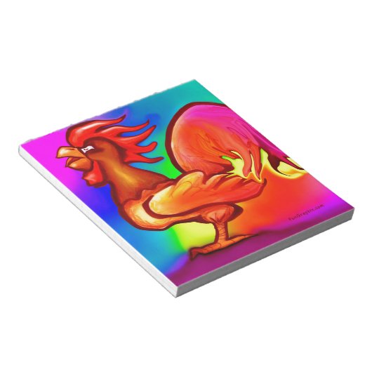 Feuerlöschanlage Notizblock (angewinkelt)