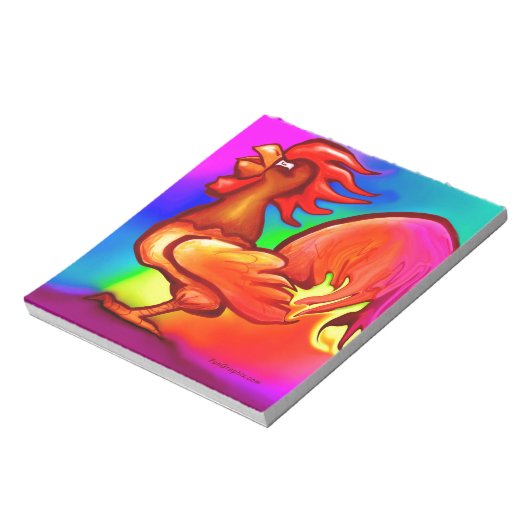 Feuerlöschanlage Notizblock (Rotiert)