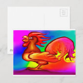 Feuerlöschanlage Postkarte (Vorne/Hinten)