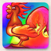 Feuerlöschanlage Untersetzer (Vorderseite)