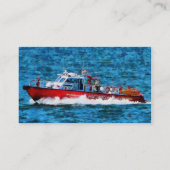 Feuerlöschboot - Platinfinale Visitenkarte (Rückseite)