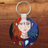 Feuerlöscheinanime Schlüsselanhänger (Vorderseite)