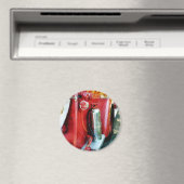 Feuerlöscher für Feuerwehrfahrzeuge Magnet (In Situ (Geschirrspüler))