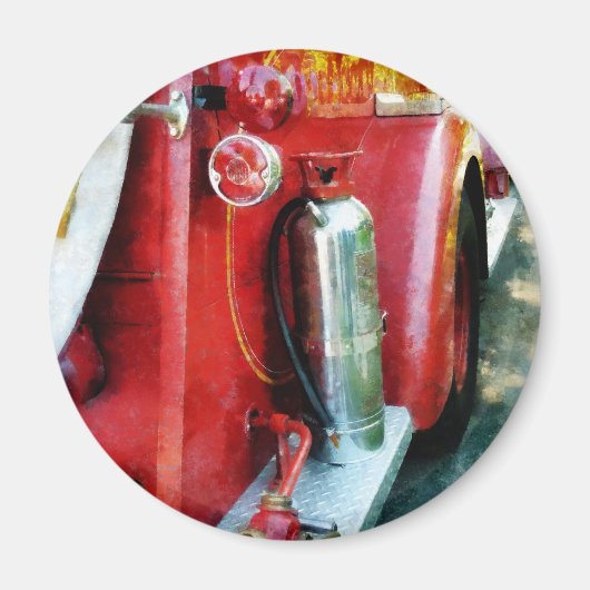 Feuerlöscher für Feuerwehrfahrzeuge Magnet (Vorne)