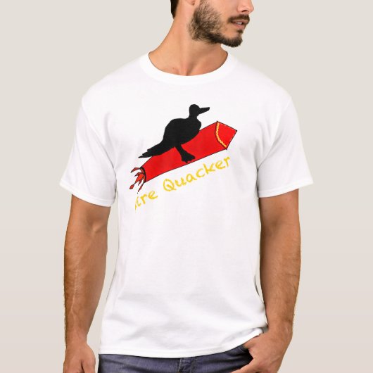 Feuerlöscher groß T-Shirt (Vorderseite)