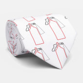 Feuerlöscher Krawatte (Gerollt)