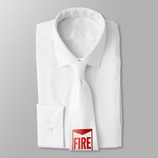 Feuerlöscher-Krawatte Krawatte (Gebunden)