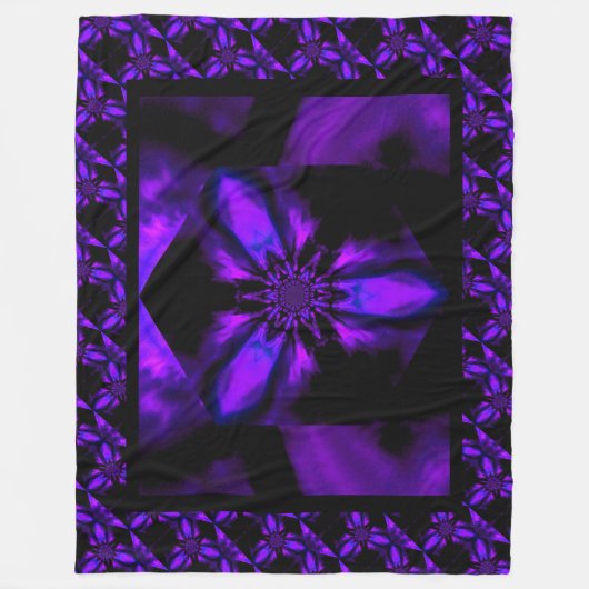 Feuerlöscher Lila 1 Fleecedecke (Vorderseite)