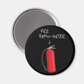 Feuerlöscher Magnet (Vorderseite/Rückseite)
