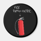 Feuerlöscher Magnet (Vorne)