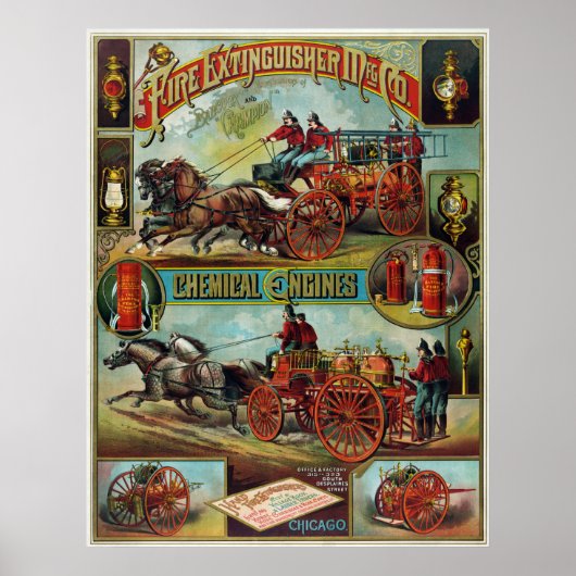Feuerlöscher Mfg. Co. Poster (Vorne)