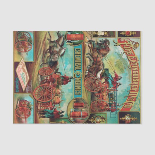 Feuerlöscher MFG Co. Seidenpapier (Vorderseite)