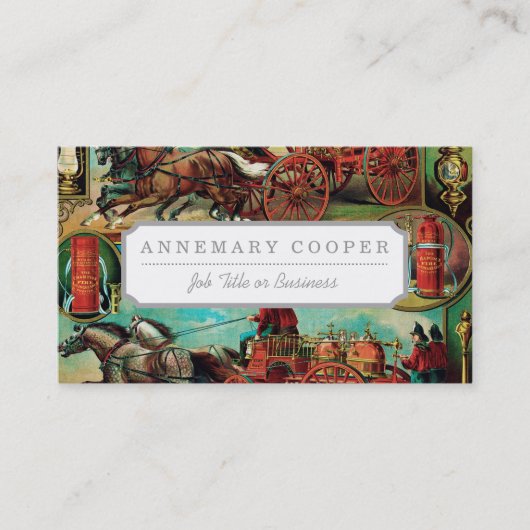 Feuerlöscher MFG Co. Visitenkarte (Vorderseite)