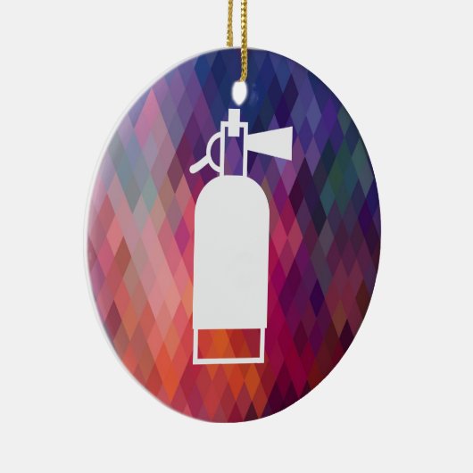 Feuerlöscher minimal keramik ornament (Rechts)