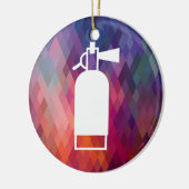 Feuerlöscher minimal keramik ornament (Links)