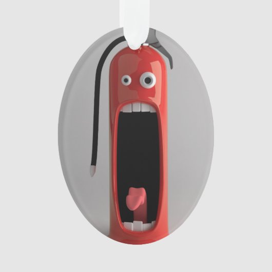 Feuerlöscher Ornament (Vorderseite)