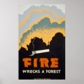 Feuerlöscher Poster (Vorne)