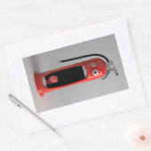 Feuerlöscher Rechteckiger Aufkleber (Umschlag)