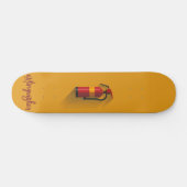 Feuerlöscher Skateboard (Horizontal)