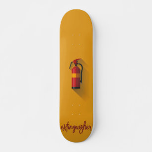 Feuerlöscher Skateboard