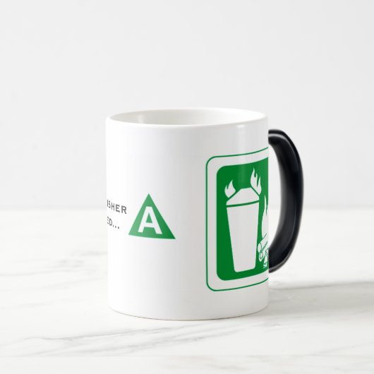 Feuerlöscher Verwandlungstasse (VorderseiteRechts)