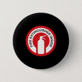 Feuerlöschgerät Button (Vorderseite)