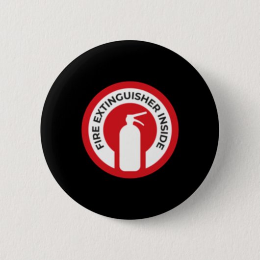 Feuerlöschgerät Button (Vorderseite)