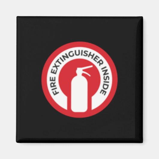 Feuerlöschgerät Magnet (Vorne)