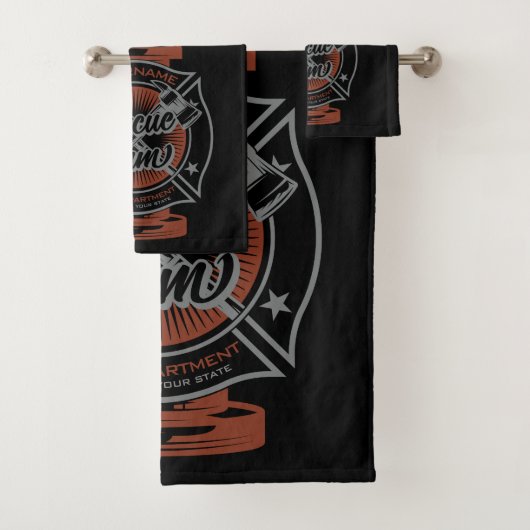 Feuerlöschhilfe-Team Badhandtuch Set (Insitu)