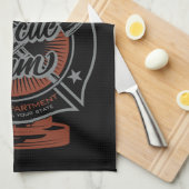 Feuerlöschhilfe-Team Geschirrtuch (Viertel Falte)