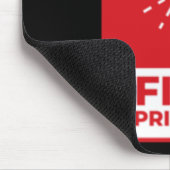 Feuerlöschkleber Mousepad (Ecke)
