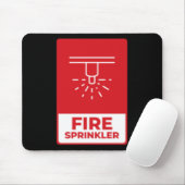 Feuerlöschkleber Mousepad (Mit Mouse)
