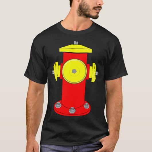 Feuerlöschkostüme Einfache Kostüme Geschenkpuppe T-Shirt (Vorderseite)