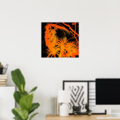 Feuerlöschlampe Poster (Heimbüro)