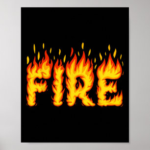 Feuerlöschlampen, Matching Family Paares Fire and Poster