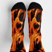 Feuerlöschlampen Socken (Oben)