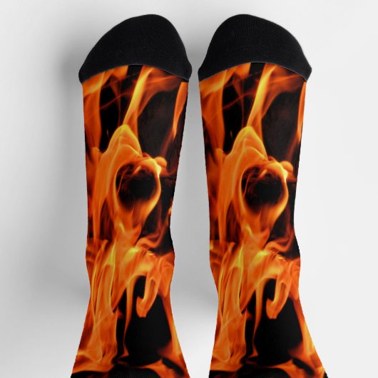 Feuerlöschlampen Socken (Oben)