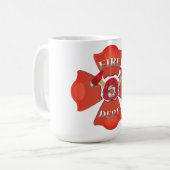 Feuerlöschlogos Kaffeetasse (Vorderseite Links)
