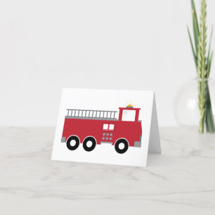 Feuerlöschmittel Dankeskarte