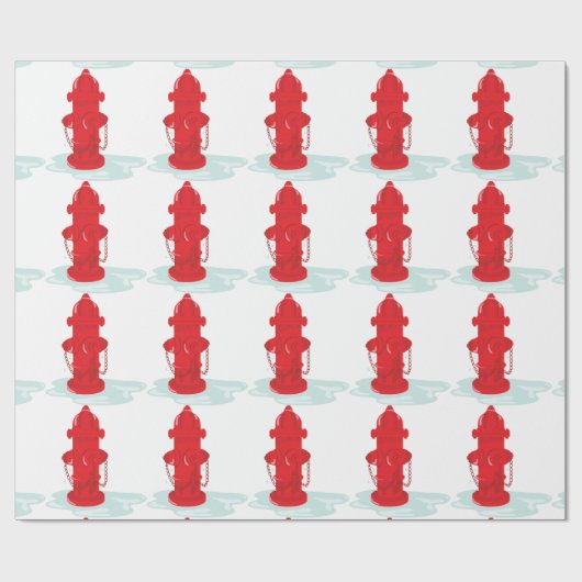 Feuerlöschmittel Geschenkpapier (Flach)