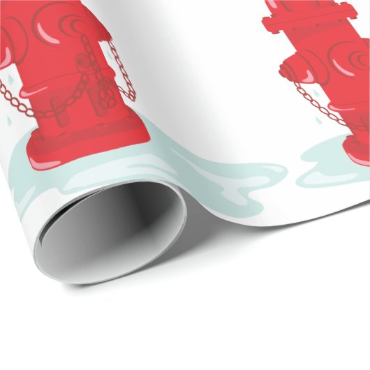 Feuerlöschmittel Geschenkpapier (Rolleneckpunkt)