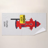 Feuerlöschmittel K9P Hund Welpentoilette Badehandtuch (Badehandtuch)