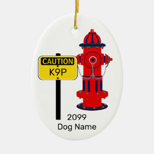 Feuerlöschmittel Oval Keramik Hund Welpenverzierun Keramik Ornament