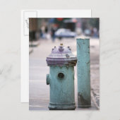 Feuerlöschmittel Postkarte (Vorne/Hinten)